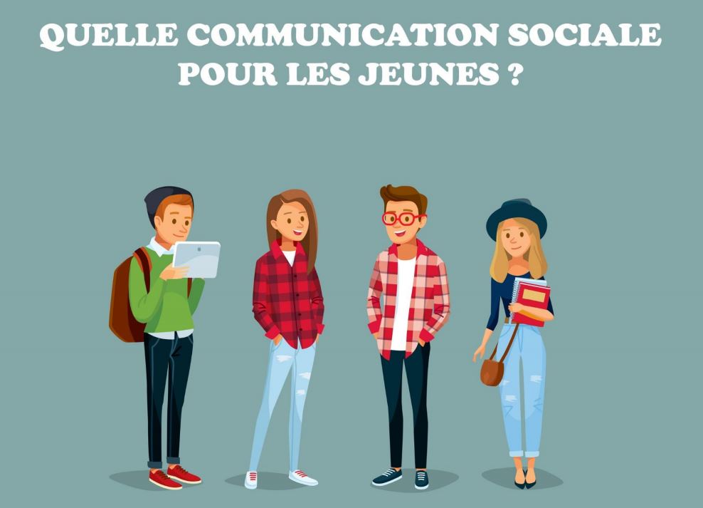 visuel illustration communication sociale jeunes