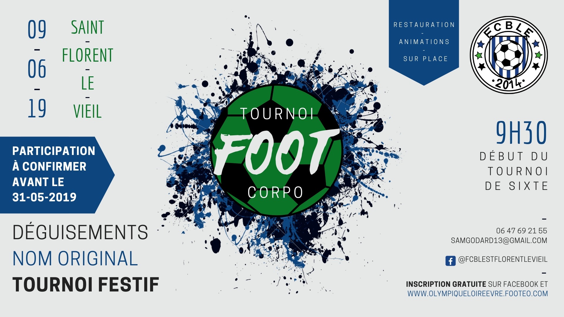 visuel affiche tournoi foot 2019